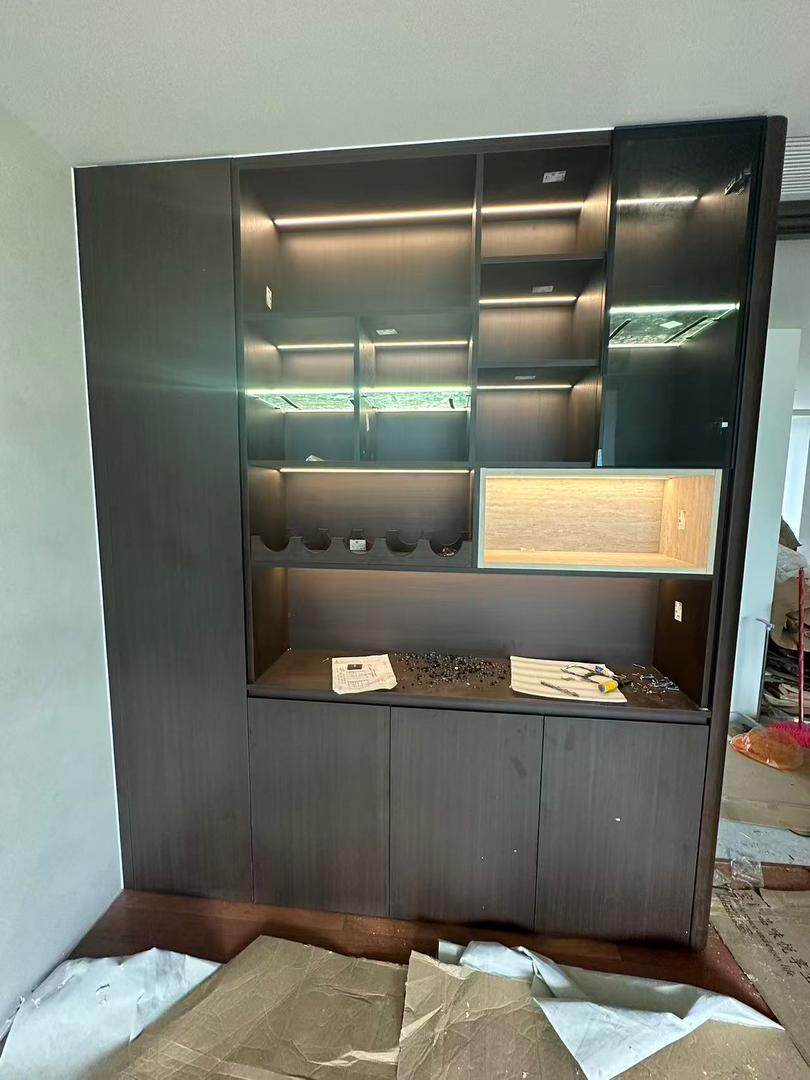 TV feature wall